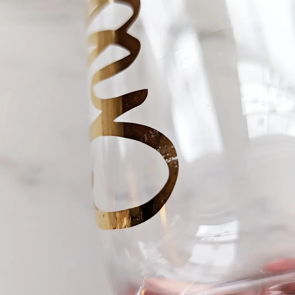 NIB Champagne Glasses Set of 2 by Paper Source